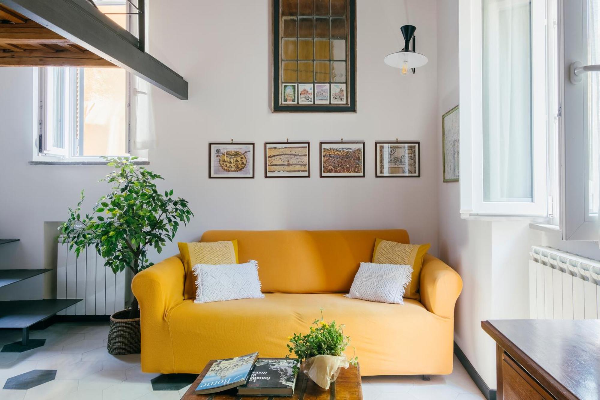 Apartment Charming Restored Loft In The Heart Of Trastevere *